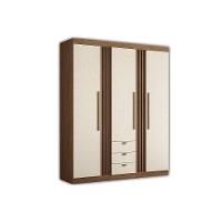 Guarda Roupa 3 Portas E 3 Gavetas Aurora 3.3 Jatobá - Santos Andirá - 6