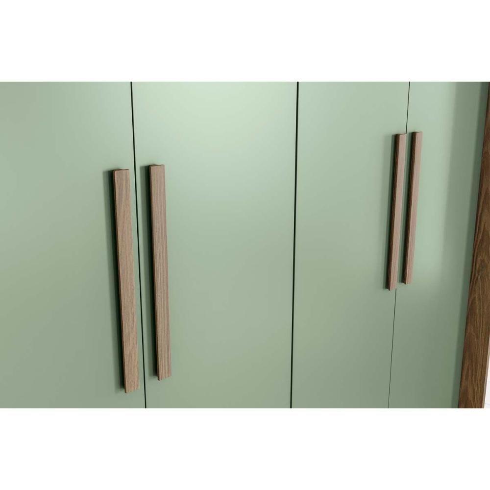 Guarda Roupa 5 Portas E 4 Gavetas C- Pés Cb03n564 Canela - Kappesberg - 3