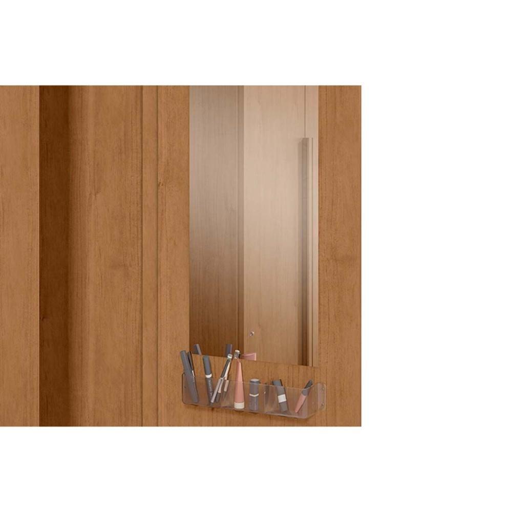 Guarda Roupa 6 Portas (1 C- Espelho) E 6 Gavetas Imperatore Amêndoa - Lopas - 6