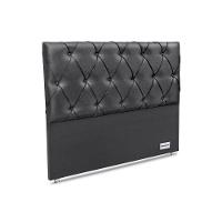 Painel De Cama Box Estofada Murat Facto Gray Casal - Courano Cinza - Ortobom - 1