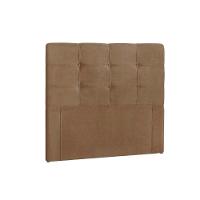 Painel De Cama Box Estofada Solteiro Clean Plus Suede Bege - Simbal - 1