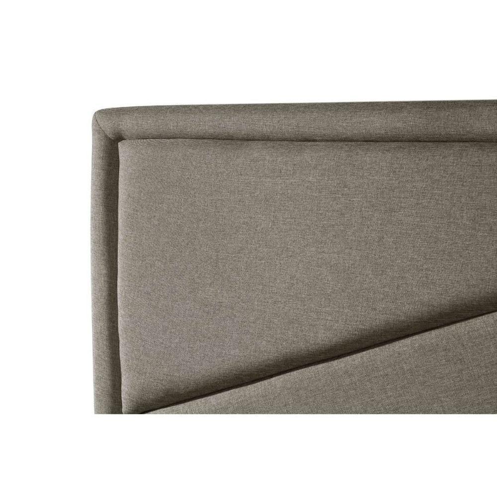 Painel De Cama Box Estofada Casal Oxford Suede Bege - Probel - 2
