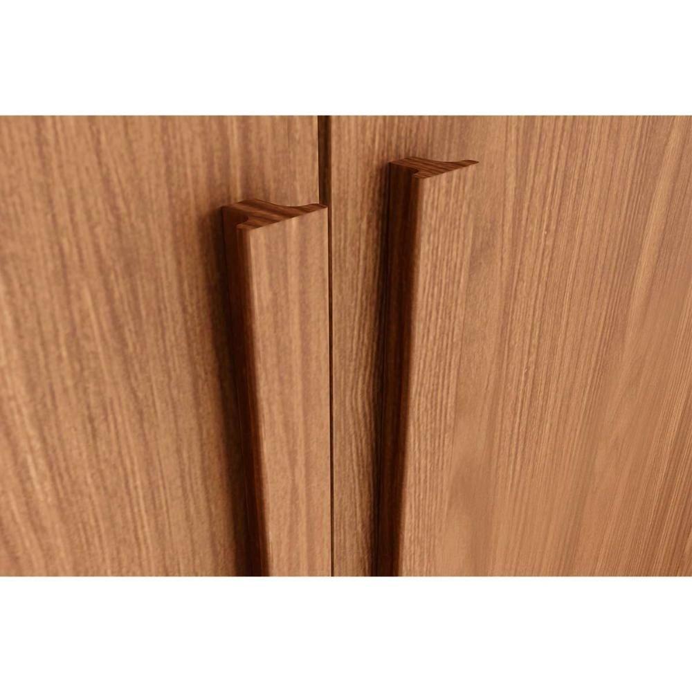 Guarda Roupa 6 Portas E 6 Gavetas C- Pés Leblon Nature-off White - Henn - 3