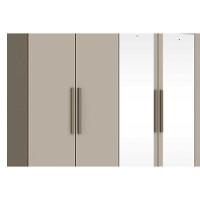 Guarda Roupa 6 Portas (2 C- Espelho) E 3 Gavetas Flora Duna-cristal - Henn - 3