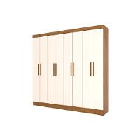 Guarda Roupa 8 Portas E 4 Gavetas B51 Castanho - Henn - 3