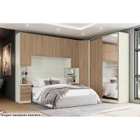 Guarda Roupa Closet De Quarto De Canto Oblíquo Seletto Mc07 C- 1 Porta Areia - Henn - 5