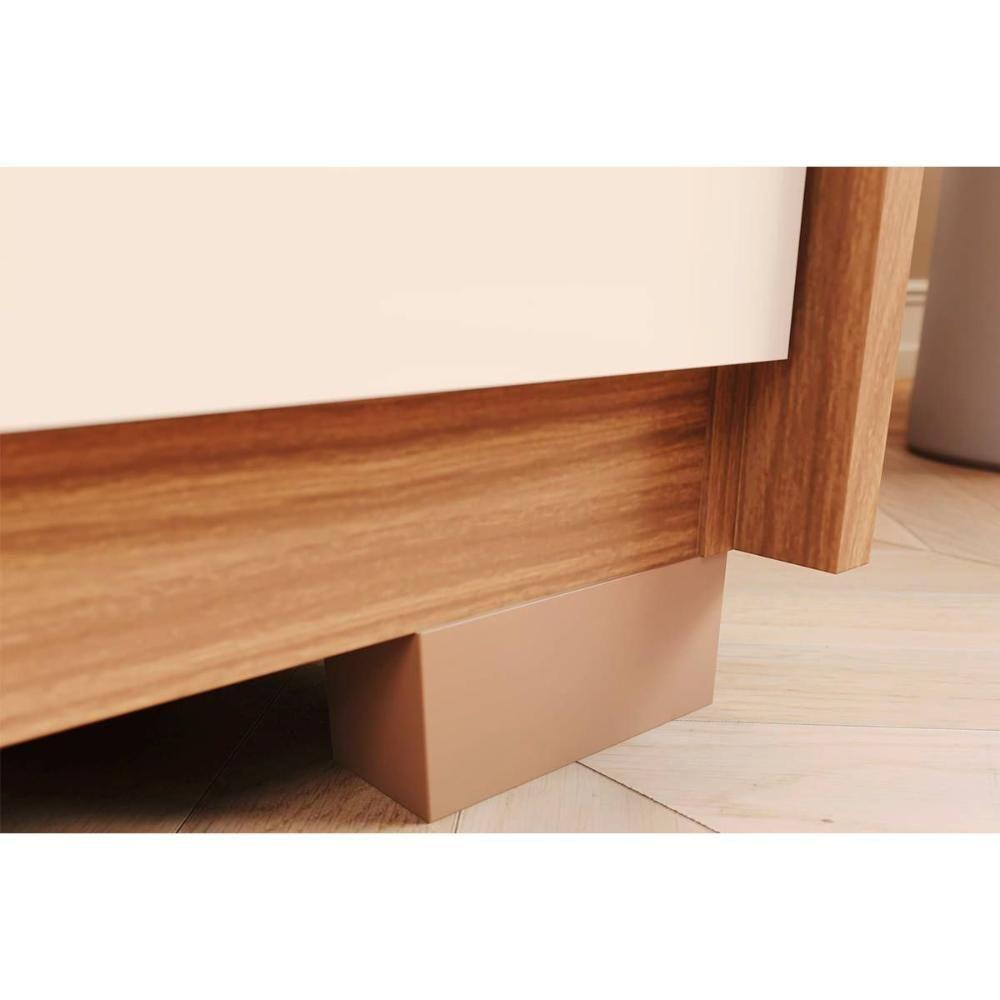 Guarda Roupa 6 Portas E 4 Gavetas C- Pés Norton Nature-off White - Henn - 6