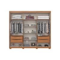 Guarda Roupa 6 Portas E 4 Gavetas C- Pés Norton Nature-off White - Henn - 3