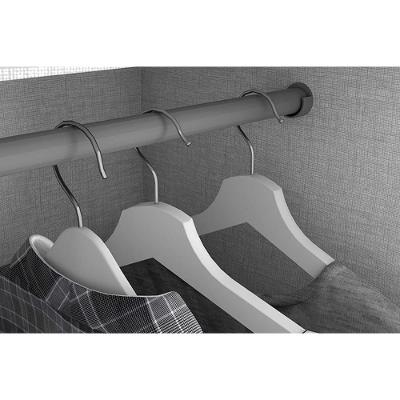 Guarda Roupa Solteiro Caju DA136 6 Portas com Espelho 3 Gavetas Branco Henn