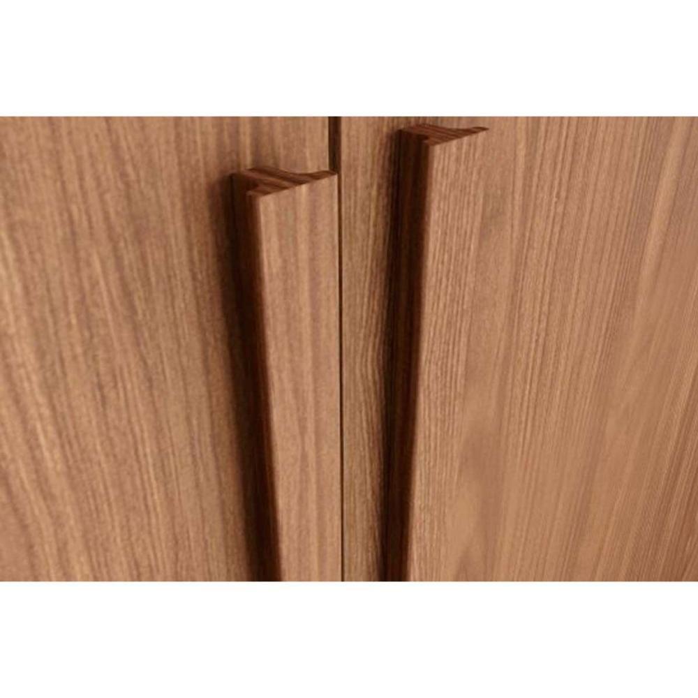 Guarda Roupa 6 Portas (2 C- Espelho) E 6 Gavetas C- Pés Leblon Nature - Henn - 5