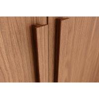 Guarda Roupa 6 Portas (2 C- Espelho) E 6 Gavetas C- Pés Leblon Nature - Henn - 5