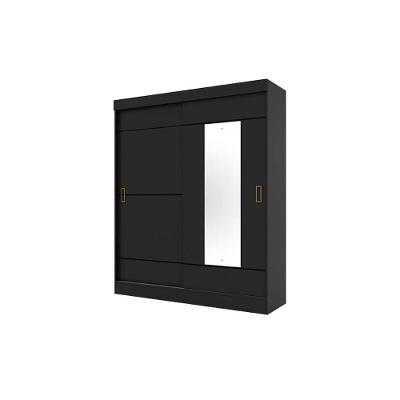Guarda Roupa Solteiro Briz B66 2 Portas de Correr 2 Gavetas Branco Henn