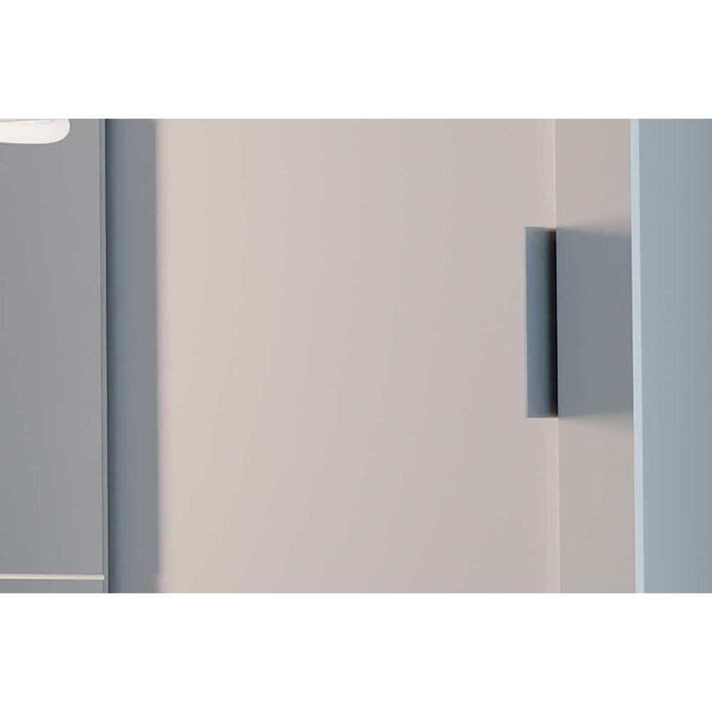 Guarda Roupa 3 Portas De Correr E 4 Gavetas C- Pés Veneza Luxo Naturalle-ripado 3d - Rufato - 9