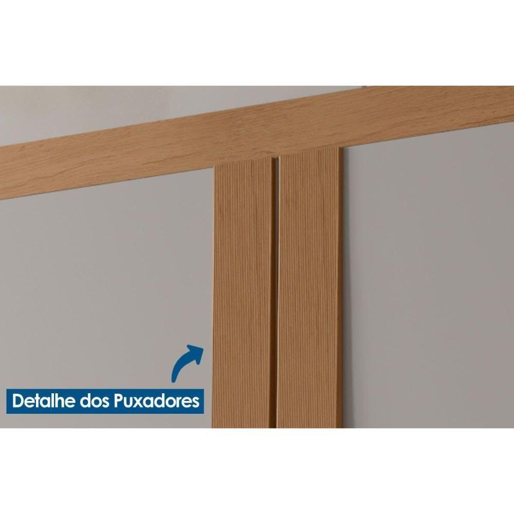 Guarda Roupa 6 Portas E 2 Gavetas C- Pés Grécia Naturale-off White - Rufato - 2