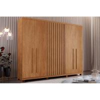 Guarda Roupa 6 Portas E 4 Gavetas C- Pés Denver Naturale - Rufato - 1