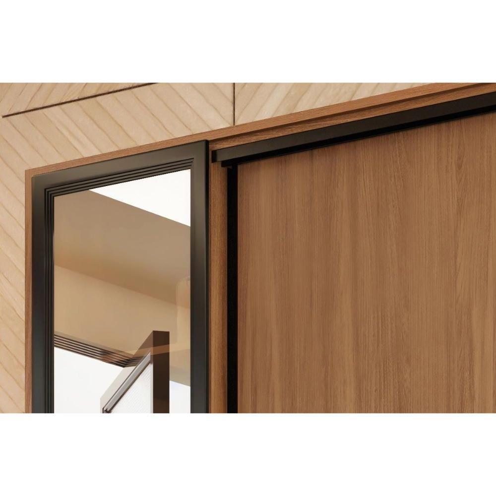 Guarda Roupa 4 Portas De Correr E 4 Gavetas C- 2 Espelhos E Pés Laredo Flex Amêndola-amêndola Ou Nude - Demóbile - 7