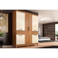 Guarda Roupa 6 Portas E 2 Gavetas Mauá Amendola-off White - Demóbile - 1