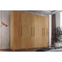 Guarda Roupa 6 Portas E 2 Gavetas C- Pés Espanha Naturale - Rufato - 1