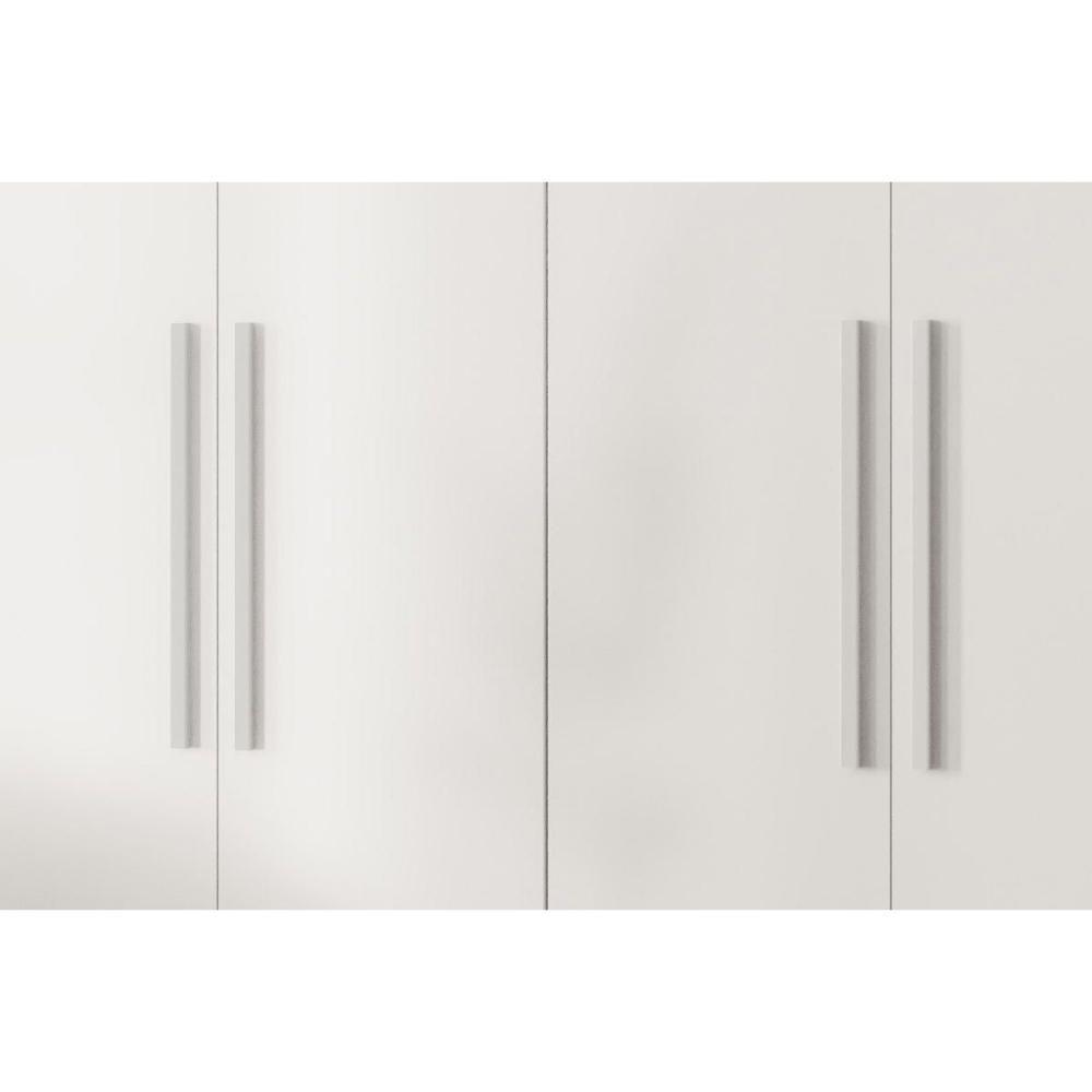 Guarda Roupa 6 Portas E 4 Gavetas C- Pés Venice Branco - Demóbile - 5