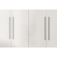 Guarda Roupa 6 Portas E 4 Gavetas C- Pés Venice Branco - Demóbile - 5