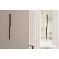 Guarda Roupa 6 Portas (2 C- Espelho) E 6 Gavetas C- Pés Atrice Amendola-grafito - Demóbile - 2