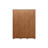 Guarda Roupa 4 Portas E 3 Gavetas C- Pés Attore Nogueira - Demóbile - 7