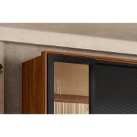 Guarda Roupa 4 Portas De Correr E 4 Gavetas C- 2 Vidros Reflecta E Pés Laredo Flex Amêndola-amêndola Ou Nude - Demóbile - 5