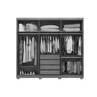 Guarda Roupa 6 Portas E 4 Gavetas C- Pés Venice Amendola-off White - Demóbile - 3