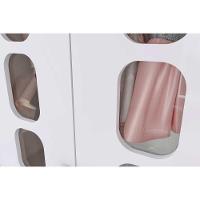 Guarda Roupa 4 Portas Aconchego C- E 2 Gavetas Branco-jequitiba - Henn