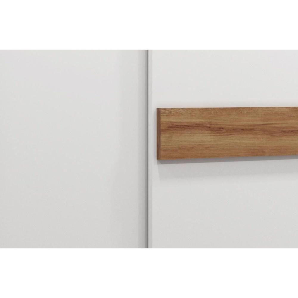 Guarda Roupa 2 Portas De Correr E 2 Gavetas Vivacce 835 Flex Branco Ou Branco C- Freijo - Carraro - 9