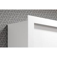 Guarda Roupa 2 Portas De Correr E 2 Gavetas Vivacce 835 Flex Branco Ou Branco C- Freijo - Carraro - 8