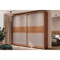 Guarda Roupa 2 Portas E 4 Gavetas Magnum 1175 Flex Freijo Ou Freijo C- Avela - Carraro - 1