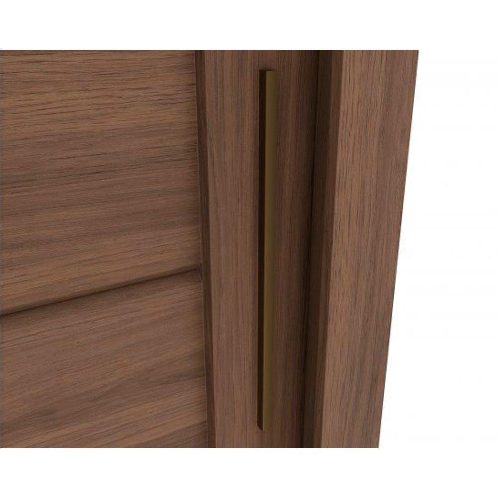 Guarda Roupas 2 Portas De Correr (1 C- Espelho) E 4 Gavetas Palace Rústico-off White - Henn - 5