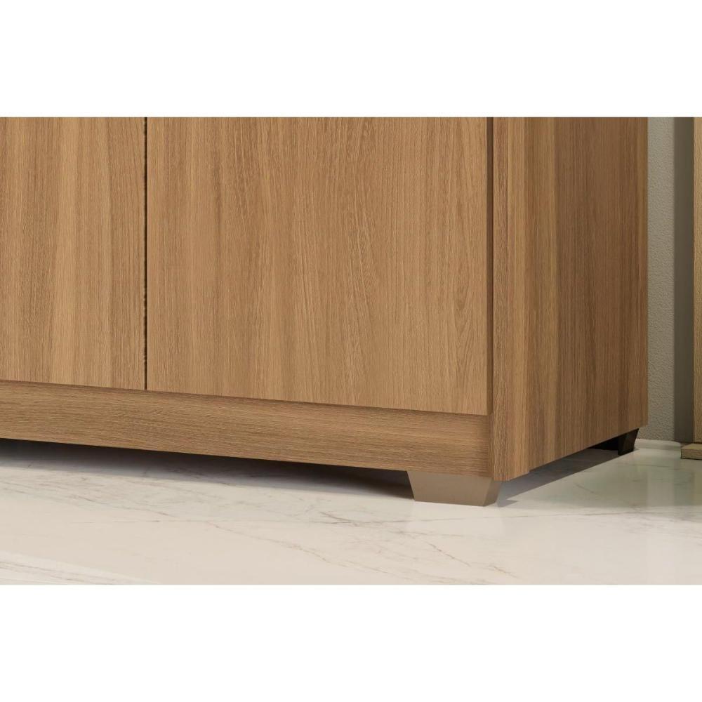 Guarda Roupa 6 Portas E 3 Gavetas C- Pés Sumatra Branco - Demóbile - 5