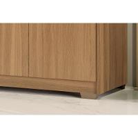 Guarda Roupa 6 Portas E 3 Gavetas C- Pés Sumatra Branco - Demóbile - 5