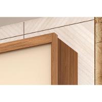 Guarda Roupa 3 Portas De Correr (1 C- Espelho) E 2 Gavetas C- Pés Dalila Flex Amendola-amendola Ou Off White - Demóbile - 7