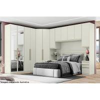 Guarda Roupa Modulado C- 2 Portas E 3 Gavetas Mc03 Seletto Areia-jequitibá - Henn - 6