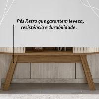 Rack Bancada 2 Portas Para Tv De 55 Polegadas Atlanta Naturale Off White - 7