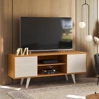 Rack Bancada 2 Portas Lisboa Cinamomo Off White - 1