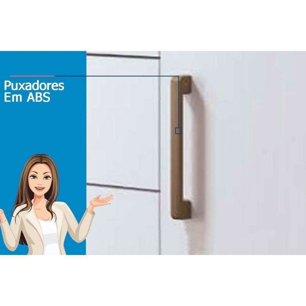 Guarda Roupa Casal 6 Portas E 9 Gavetas C- Pés Star 6.9 Jatobá-areia - Santos Andirá - 4