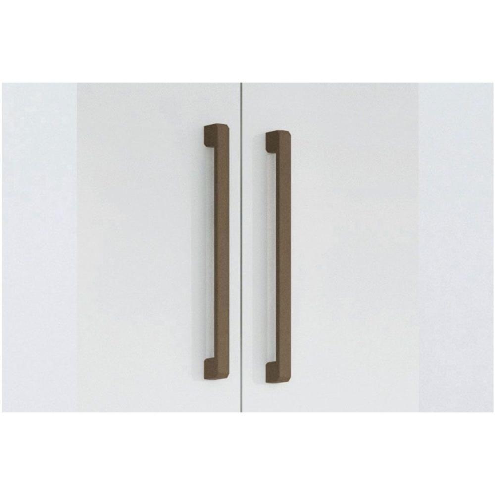 Guarda Roupa 2 Peças (1guardaroupa+1cômoda) Qc125 Branco - Santos Andirá - 8