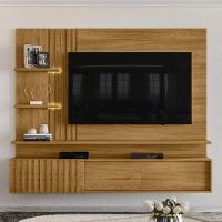 Painel Bancada Suspensa Com Led 3 Portas Atena Cumaru - 1