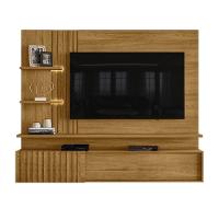 Painel Bancada Suspensa Com Led 3 Portas Atena Cumaru - 7