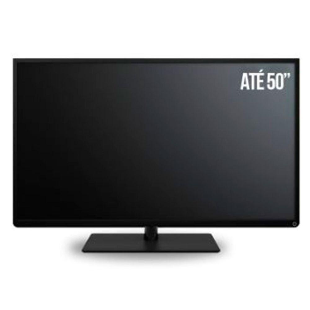 Rack Bancada Abel 1 Porta De Correr Para Tv De 50 Polegadas Cinamomo/off White - 6