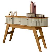 Kit Aparador Histórico E Mesa De Centro índia Cumaru/opala - 7