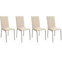 Kit 4 Cadeiras De Cozinha Amsterdã C091 4 Un Niquel Nude 16 - 1
