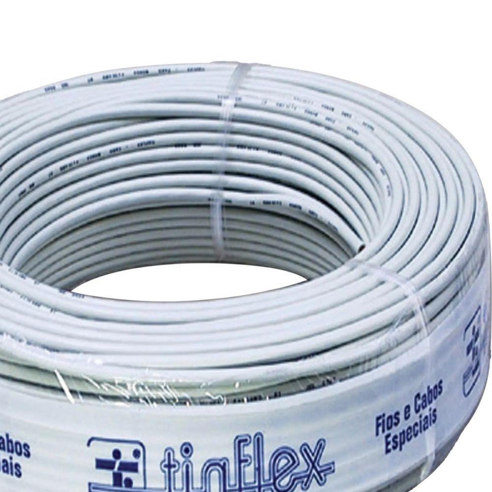 Fio Manga 4 X 22awg Com Blindagem Bege Tiaflex - Rl / 100 - 2