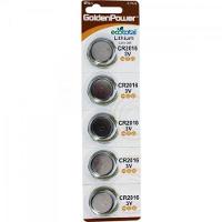 Pilha Moeda Cr2016 3v Golden Power (4895026704720) - 1