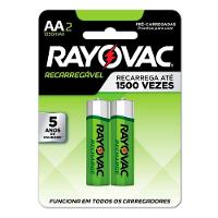 Pilha Recarregavel Eco Aa Com 2 1350mah 55802 - 1