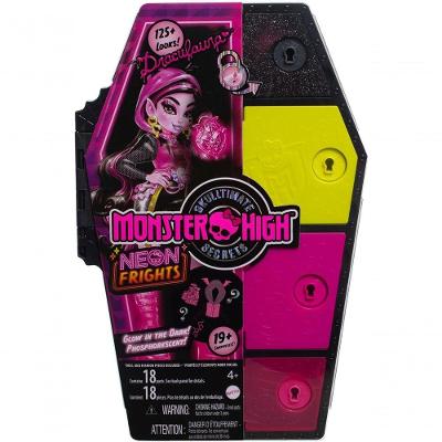 Monster High Draculaura Skulltimates Secrets Neon Frights - Mattel Hnf78